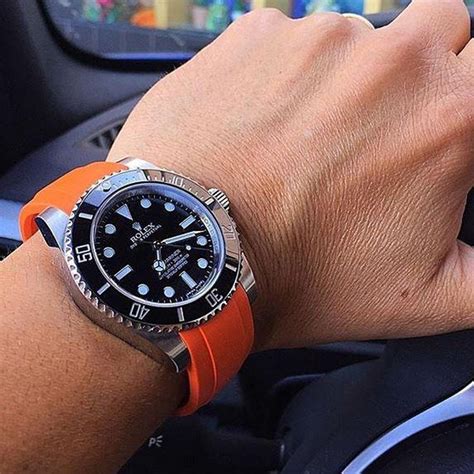 rolex submariner strap ideas|Rolex Submariner rubber strap price.